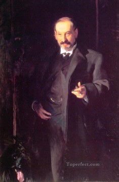  Asher Oil Painting - Asher Wertheimer portrait John Singer Sargent